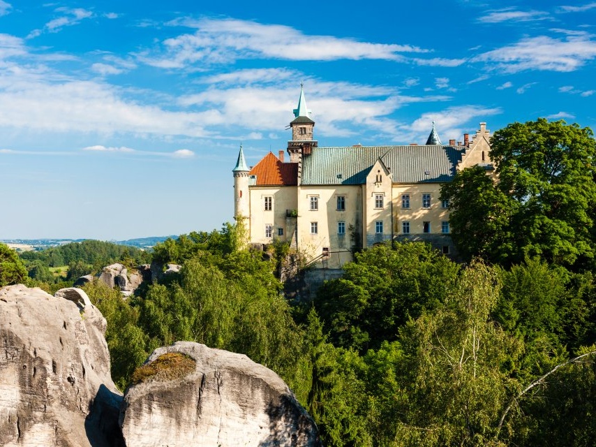 castle Hruba Skala, Czech Republic
